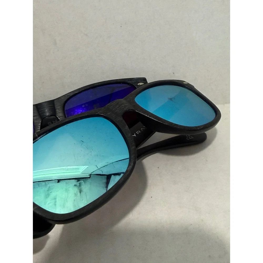 Shady Rays Classic Unisex Sunglasses OS Timber Polarized Fair Lot 2 CL-32 CL-66X